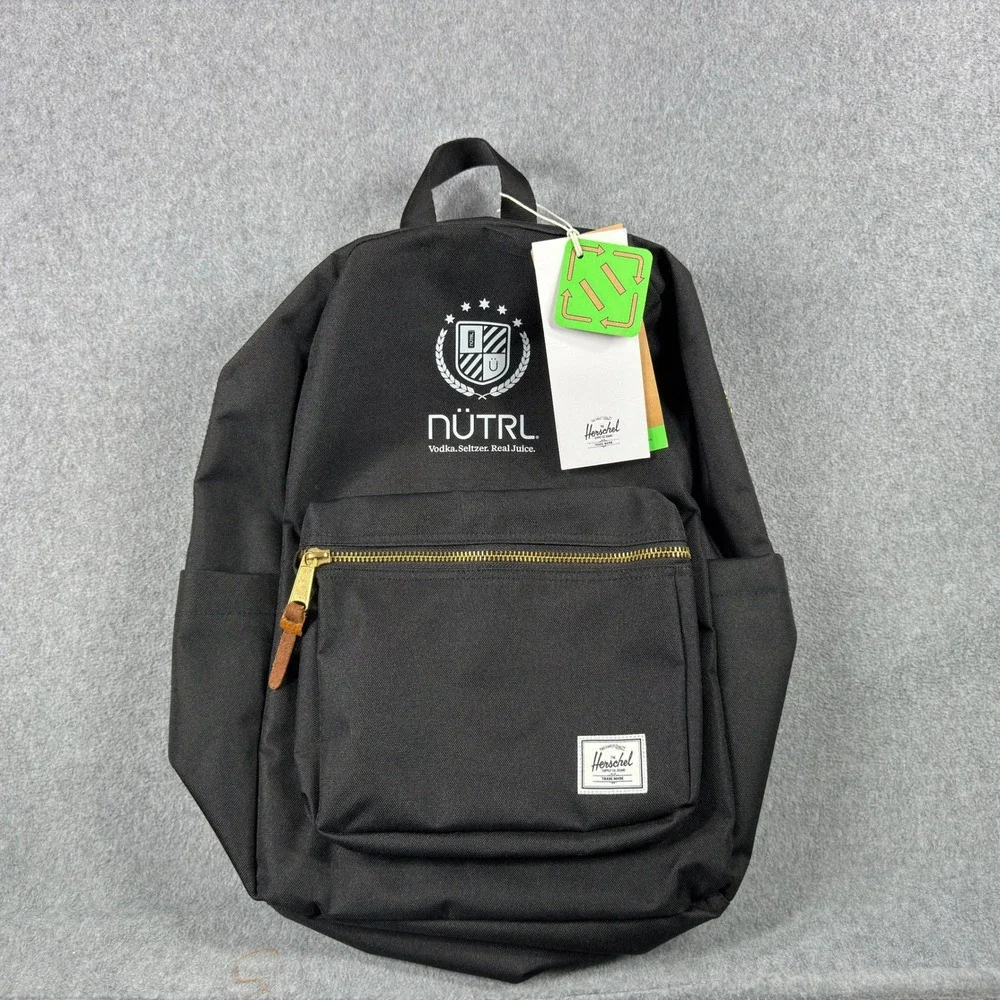 Herschel Settlement Backpack 22L Black NUTRL Vodka Seltzer Promo NEW